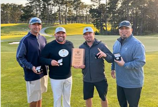 Local golfers David Chavez, Ryan Rojas, Perry Lopez and Joe Jones shot four-under to win NCGA South Valley Zone Championship.
